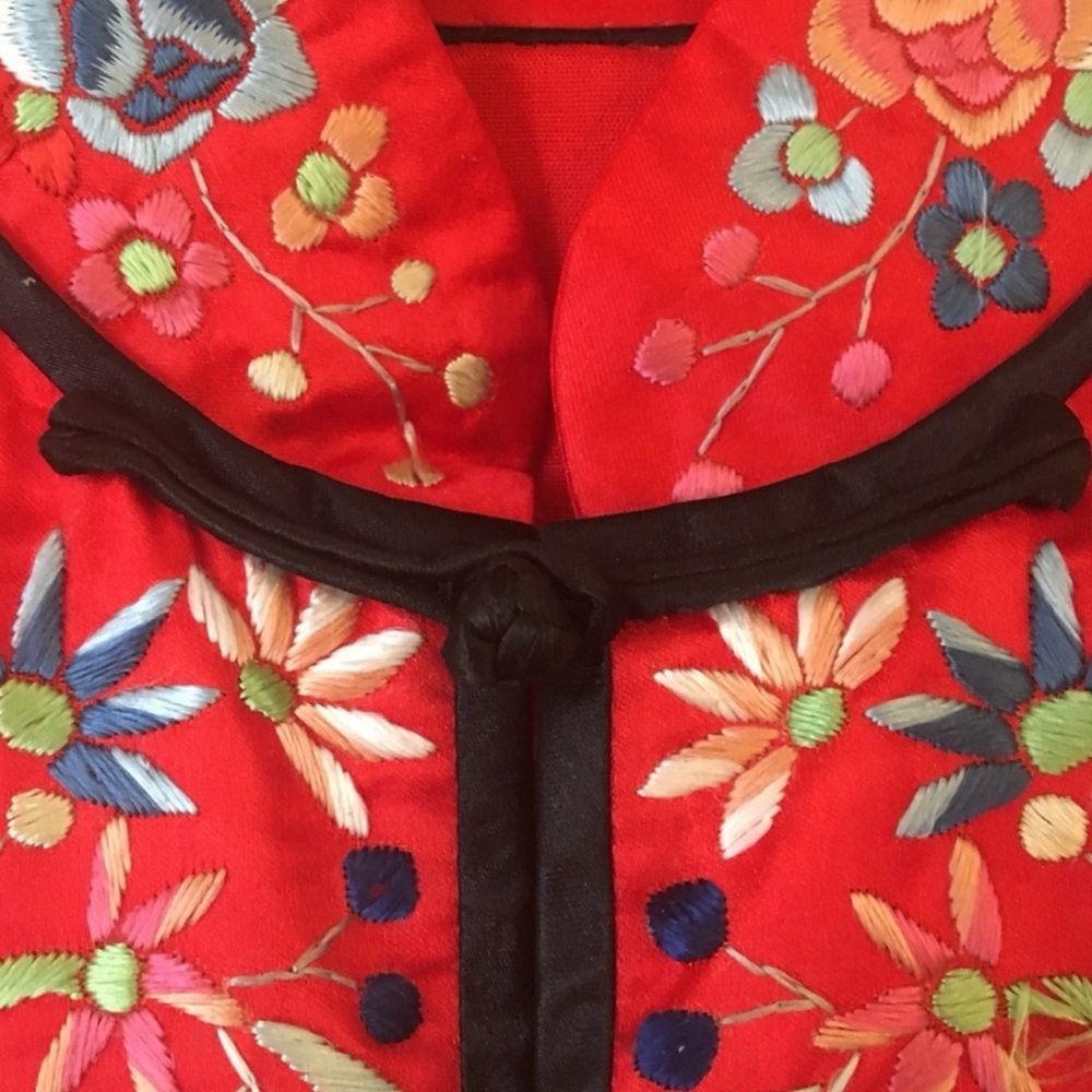 🌳🕊️SILK jacket - Picture 2 of 7